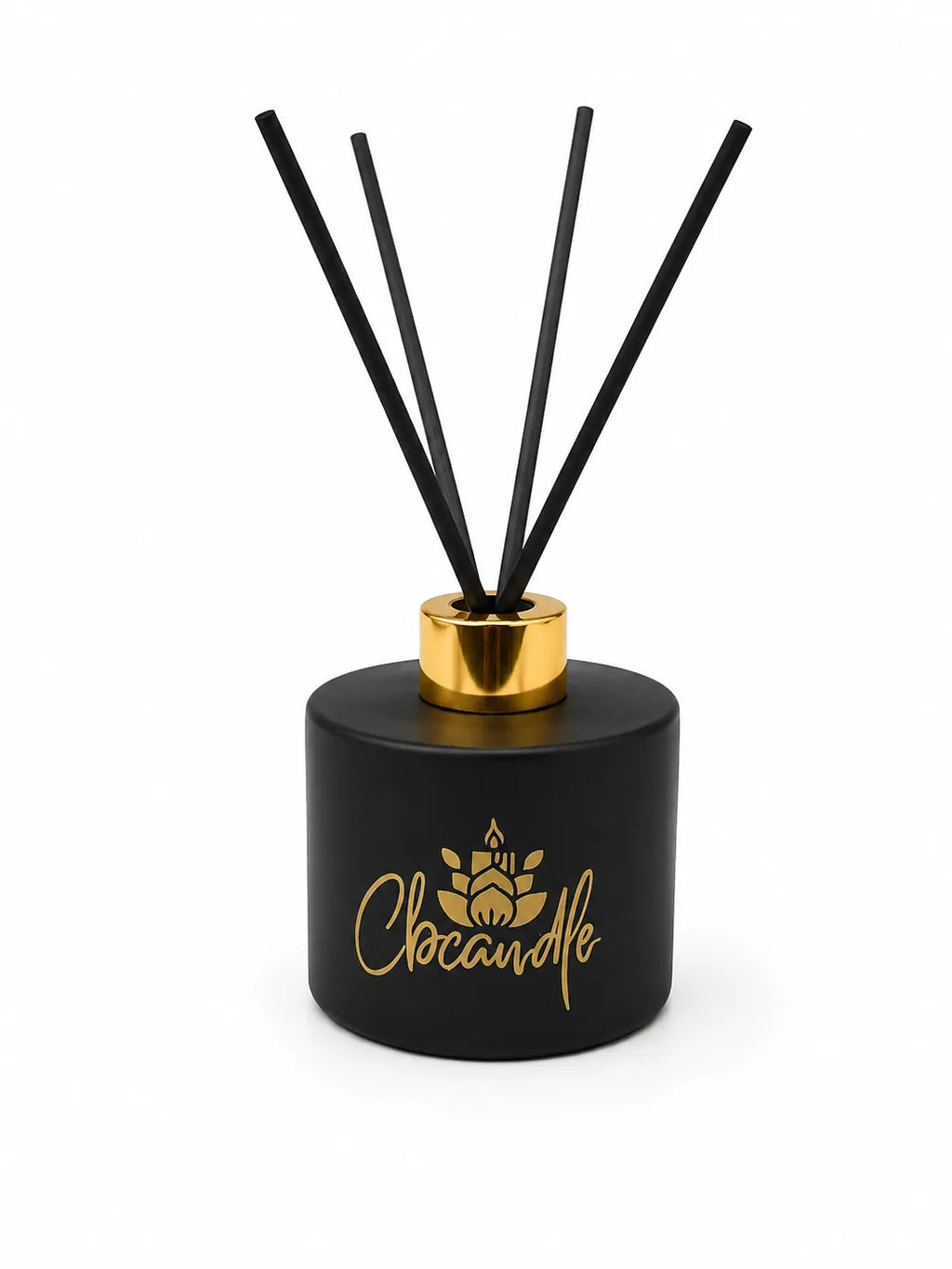 Parfum de cameră Amber Glow 100ml cu bețișoare din ratan, note de ambră și portocală, handmade CBCandle România